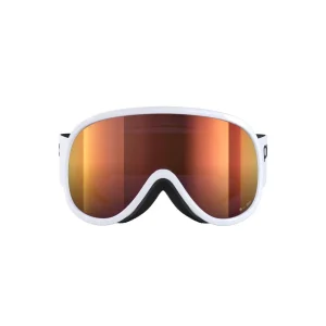 Maschera Da Sci Retina Mid Unisex Hydrogen White Partly Sunny Orange