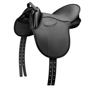 Wintec Kids Saddle Black - sella per bambini con maniglia di sicurezza