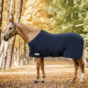 Coperta In Pile Con Cinghie Incrociate Waldhausen