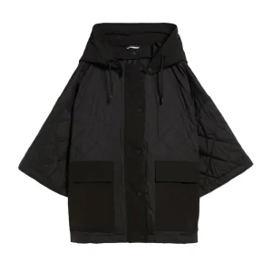 Cappa Disegno Rombo Tequila Donna Nero