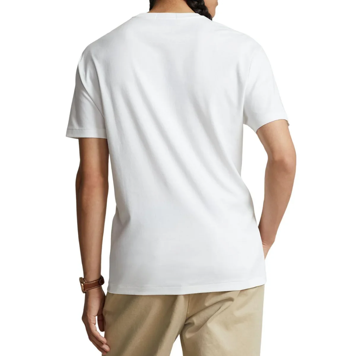 T-Shirt In Morbido Cotone Slim Fit - immagine 4