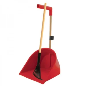 EQUINE HORSE Manure collector xl Rosso attrezzatura da scuderia (7658)