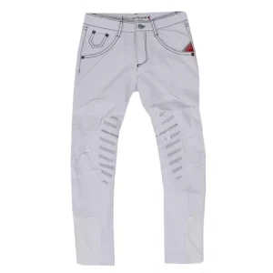 ANIMO Bianco Pantaloni Da Equitazione