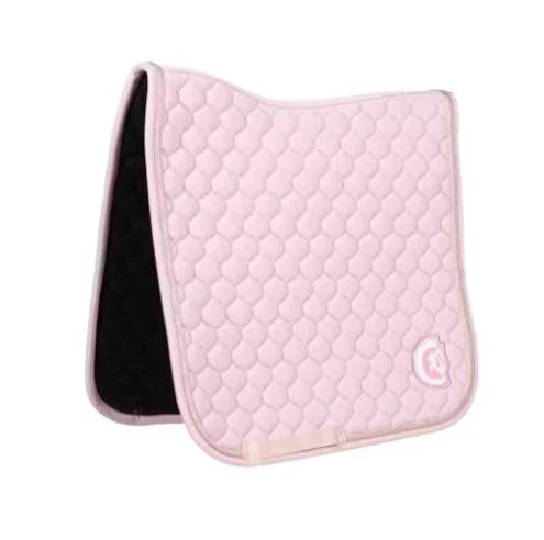 KENTUCKY SADDLE PAD ONIN QUILT 3D LOGO DRESSAGE KENTUCKY Light rose sottosella tecnico