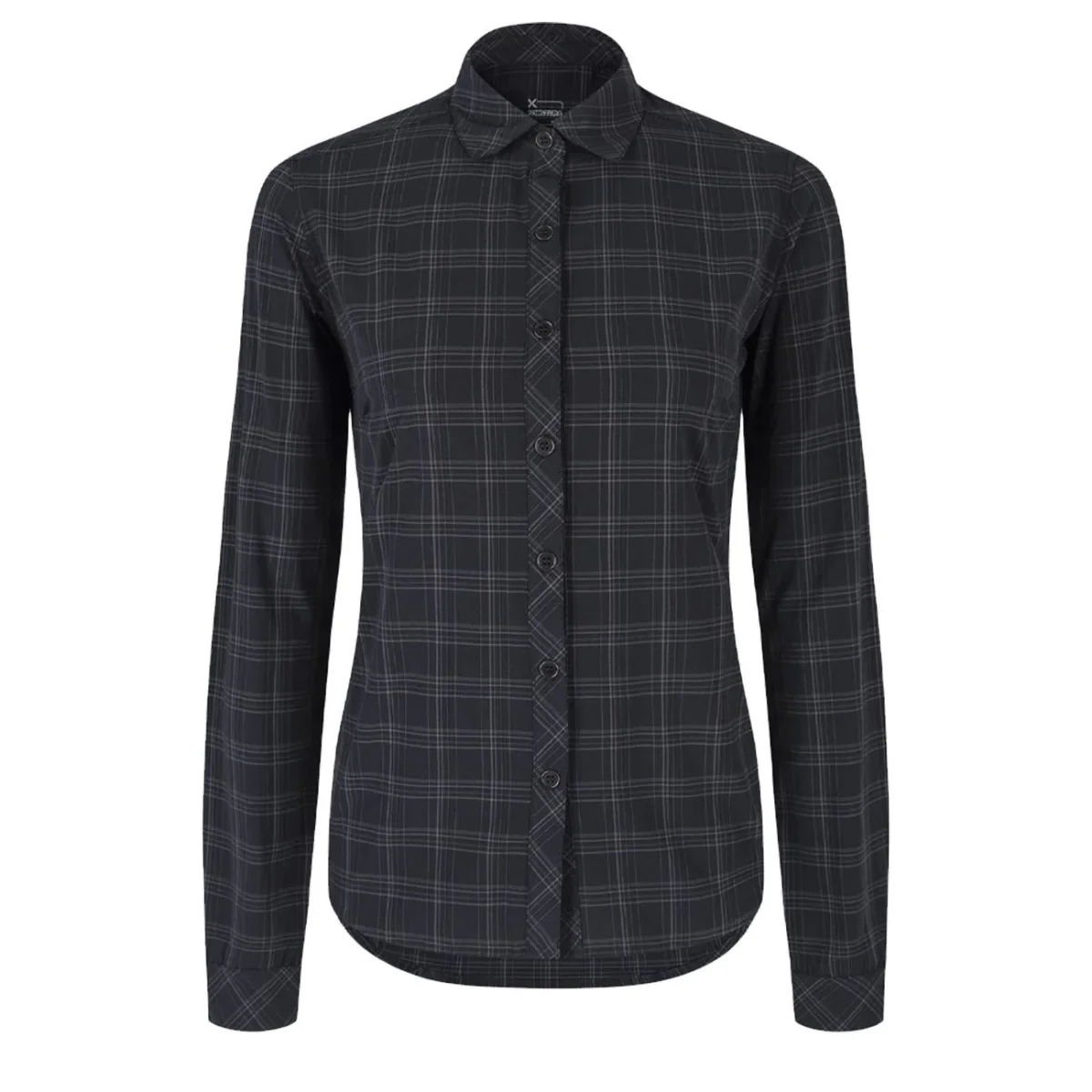 Camicia Check Camelia Donna Ardesia