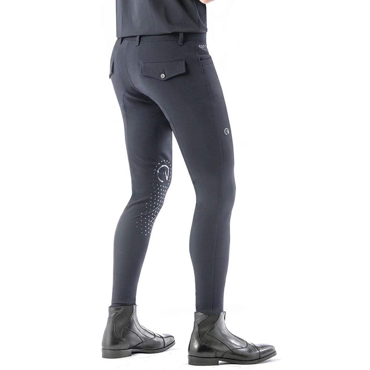 EGO7 Jumping EJ Blu pantaloni da equitazione uomo