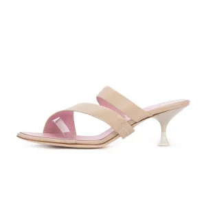 Sandali Tronchetto Bicolor Donna Sahara