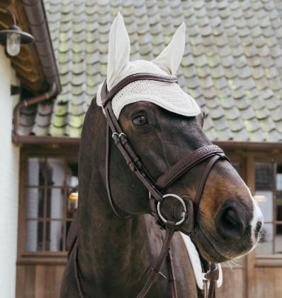 KENTUCKY FLY VEIL WELLINGTON WITH PLAITED CORD KENTUCKY Beige cuffie antirumore - antimosche - immagine 3