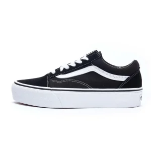 Sneakers Platform Old Skool Donna Black White