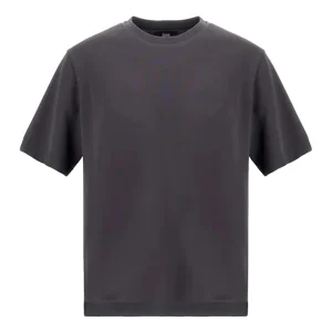 T-Shirt In Jersey Effetto Maglia