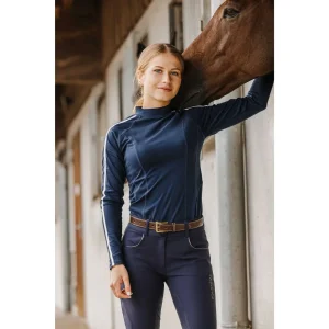 Pantaloni Beverly Equitheme Blu
