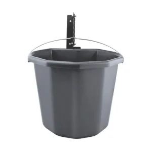 Secchio Squadrato Multiuso 20L Grigio