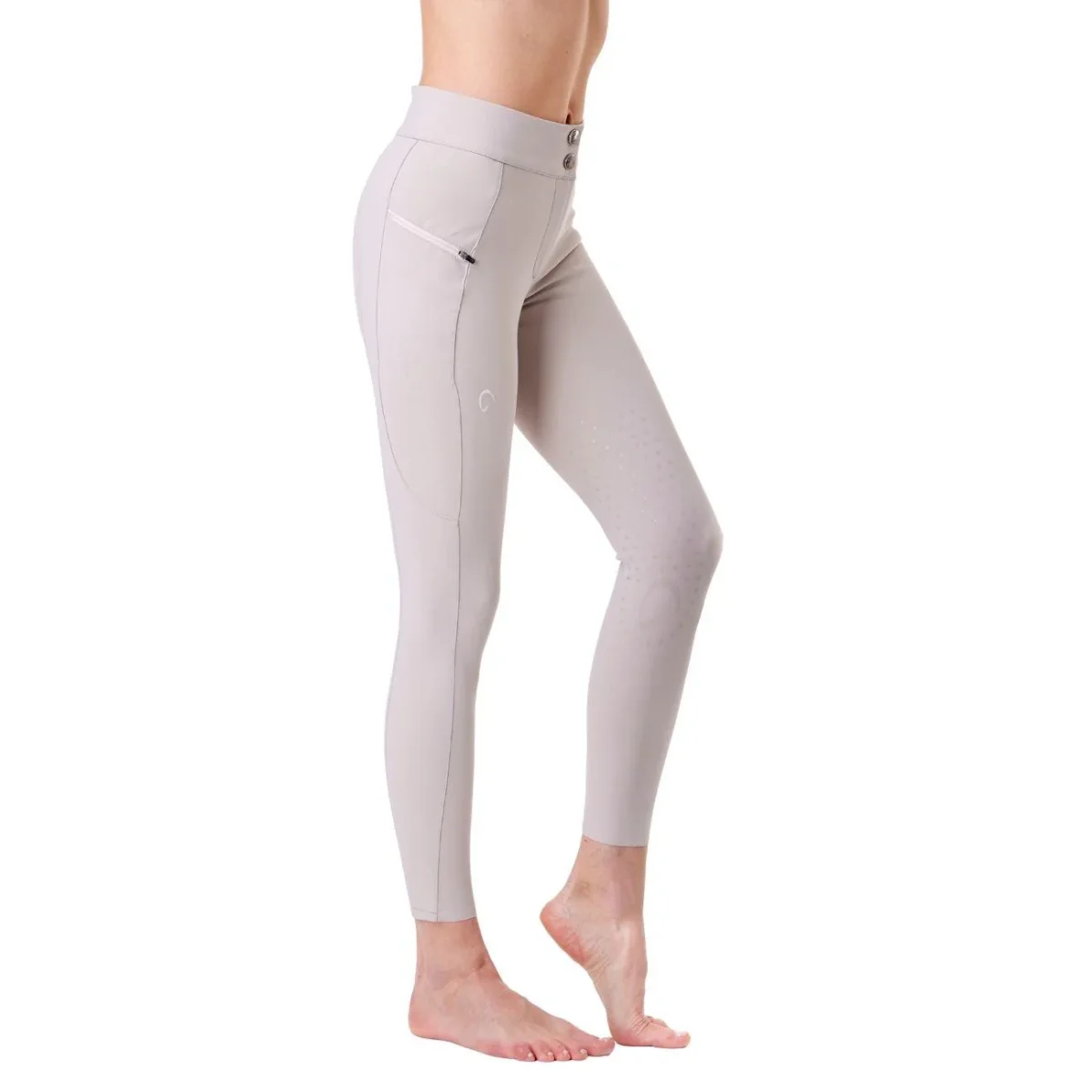 Pantalone Da Donna Half Grip Venezia Mascheroni Beige - immagine 9