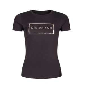 KINGSLAND T-SHIRT DONNA A GIROCOLLO KLCEMILE Blu abbigliamento da equitazione
