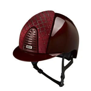 Cap Kep Italia Cromo 2.0 Con Inserto Milano Street E Swarovski Bordeaux