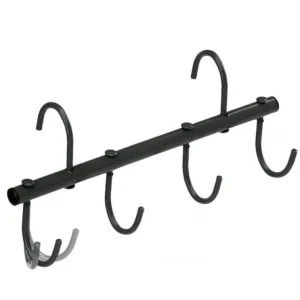 HIPPO-TONIC COLLAPSIBLE TACK RACK Nero ACCESSORI PER IL CAVALIERE