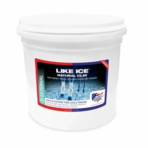 Equine America Like Ice Natural Clay 2.7 kg Neutro 2.7 kg argilla rinfrescante per arti stanchi dopo gara o allenamento
