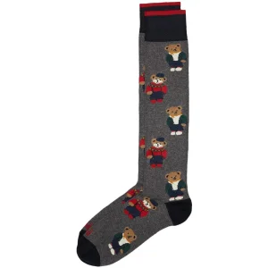 Calze Funny Bear Unisex Grigio Scuro