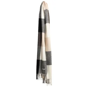 Pashmina Macrocheck Con Frange
