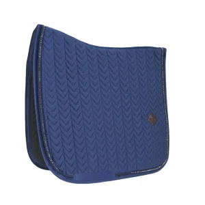 Sottosella Da Dressage Velvet Pearls Blu