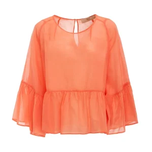 Blusa Con Balza Donna Ace