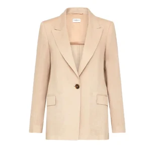 Blazer Afro Donna Sabbia