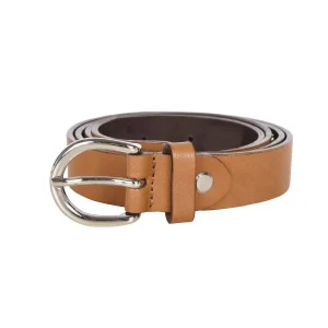 EMMEDI Cintura Testa Cavallo 2.5 cm Cuoio - cintura in pelle per abbigliamento equestre