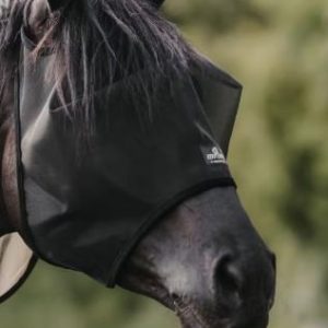 KENTUCKY FLY MASK CLASSIC WITHOUT EARS KENTUCKY Nero cuffie antirumore - antimosche