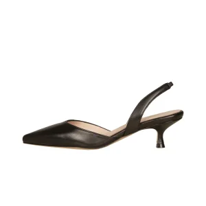 Slingback Tom Donna Nero