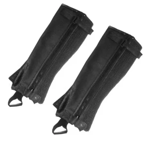 Ghette daslo in pelle con facsia elastica