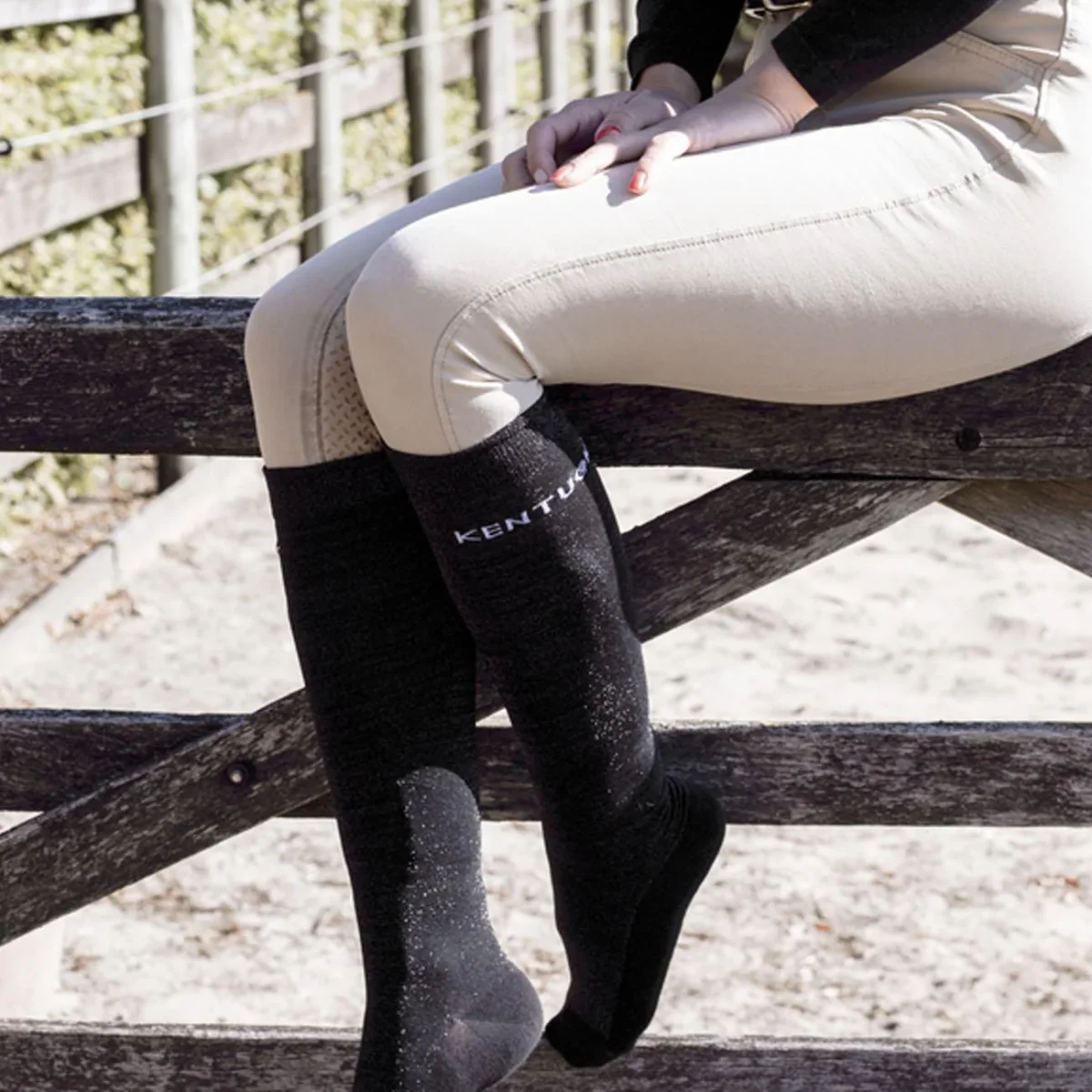 Calza Glitter Kentucky Nero - immagine 3