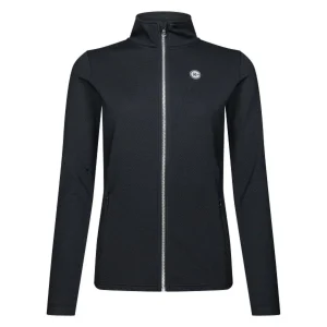KINGSLAND MAGLIA DONNA DA ALLENAMENTO ZIP GABRIELLA Blu abbigliamento da equitazione