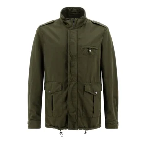 Field Jacket Garment Dyed Uomo Militare