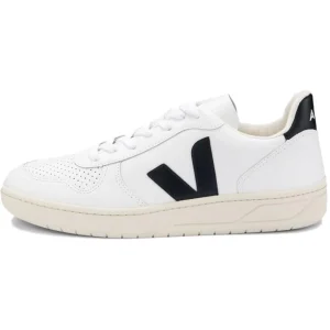 Sneakers V-10 Donna Bianco Nero