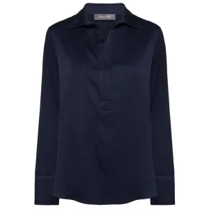 T-shirt Polo In Due Tessuti