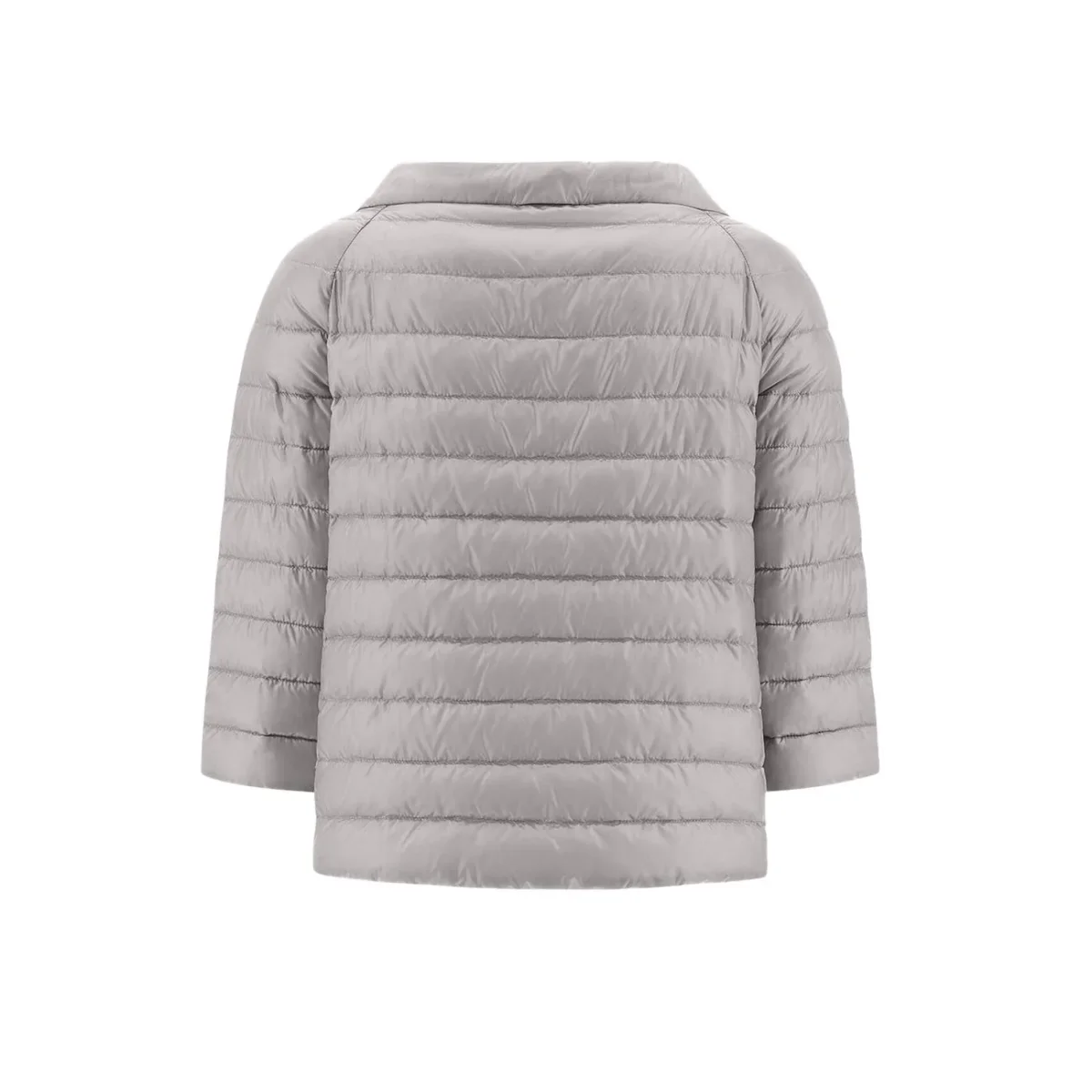 Piumino Corto Revers Donna Blue Grey - immagine 7