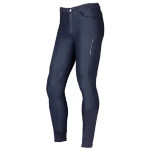 TATTINI PANTALONE UOMO DA EQUITAZIONE CON GRIP MOD.OLEANDRO Blu per pantaloni da equitazione