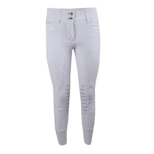 ANIMO Nisotta 02 Bianco Pantaloni Da Equitazione