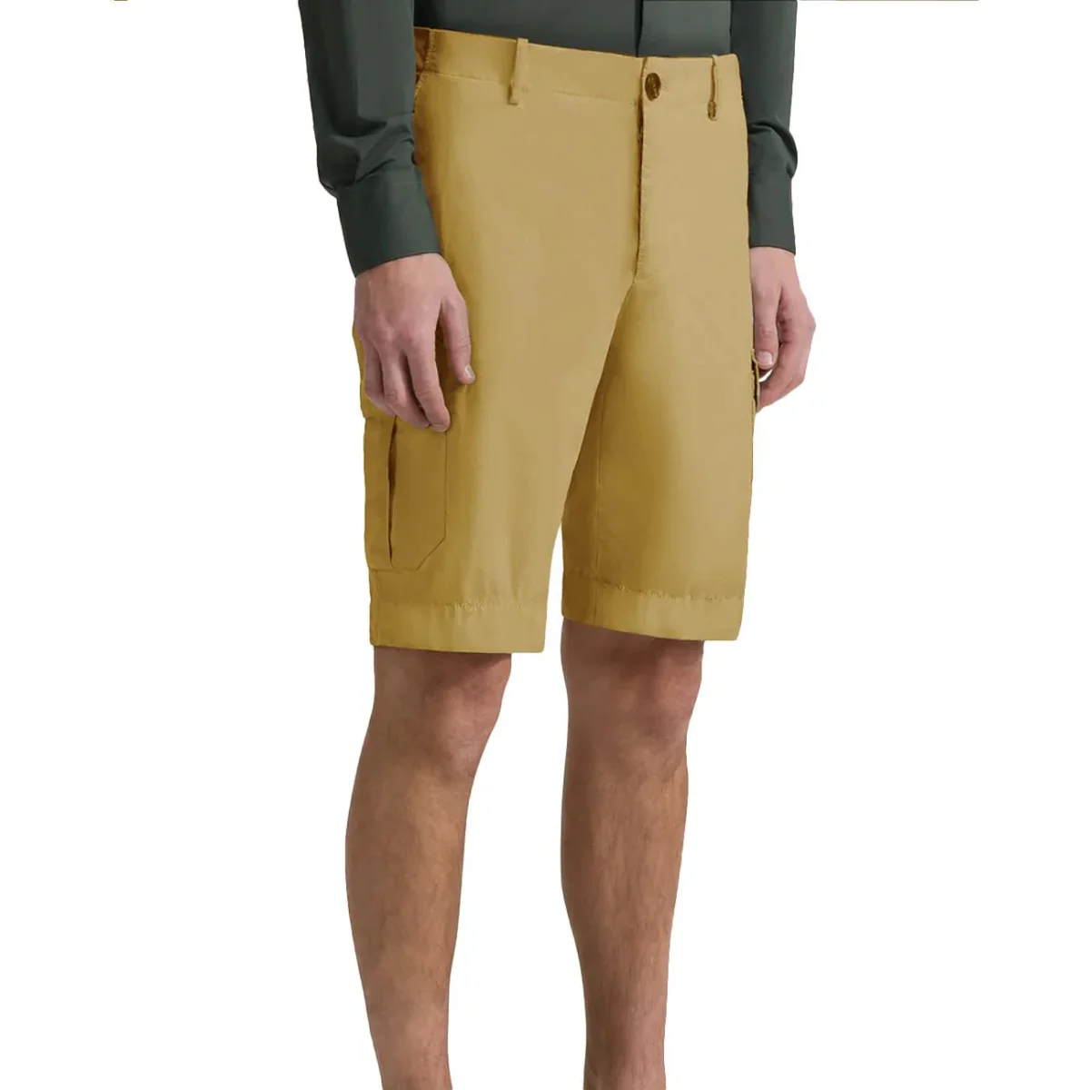 Bermuda Extralight Gdy Cargo Uomo Tabacco - immagine 3