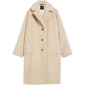 Cappotto Salmone Donna Crema