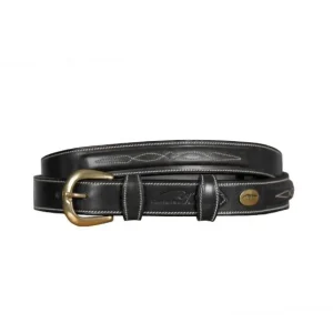 DY'ON FANCY LEATHER BELT DY'ON Nero BORSE E CINTURE