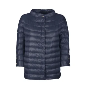 Piumino Monogram Donna New Blu