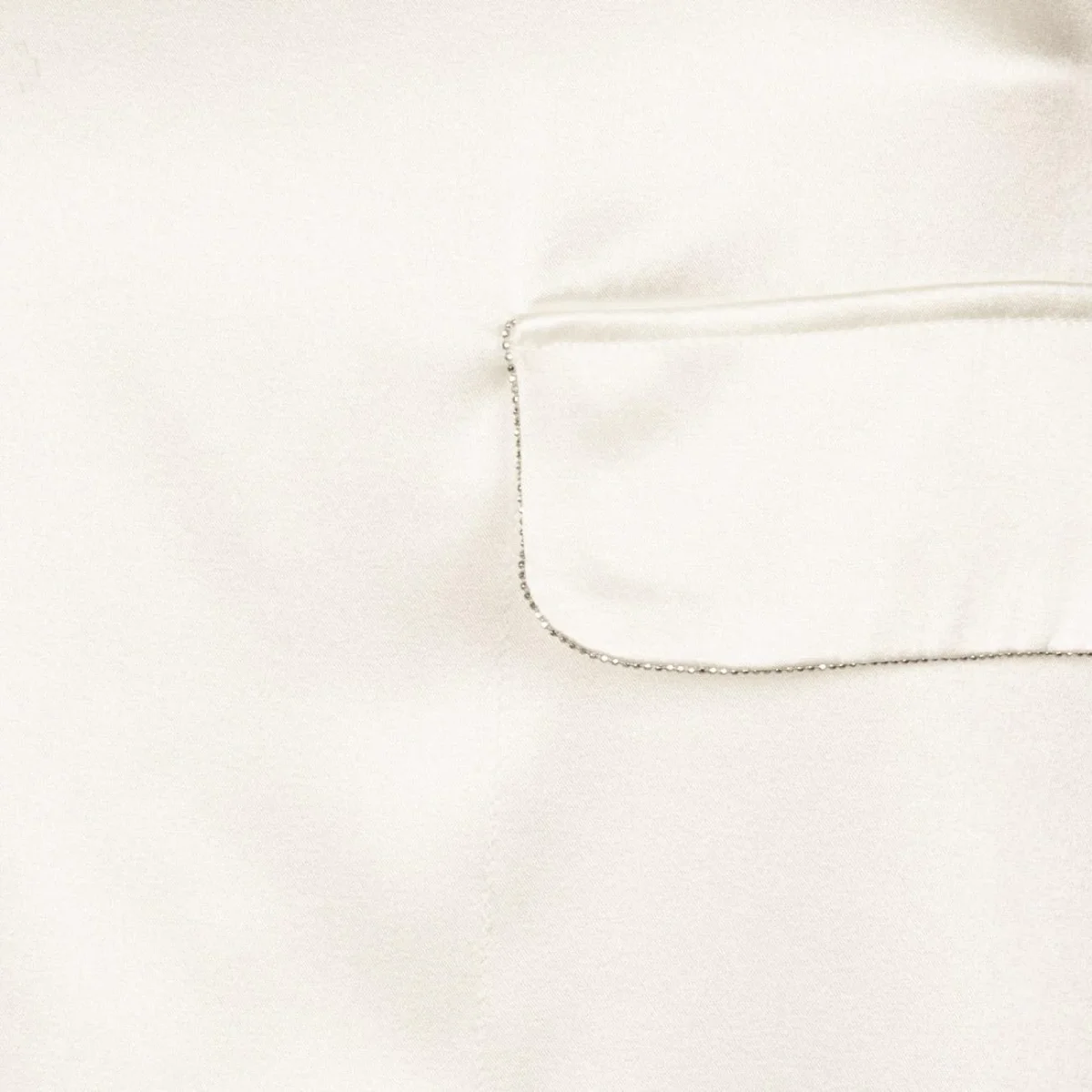 Blusa In Viscosa Donna White + Off White - immagine 4