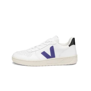 Sneaker V-10 Uomo White Purple Black