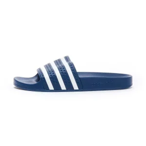 Ciabatte Adilette Unisex Blu White