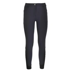 Equestro ZENDA BLU NAVY Pantaloni Da Equitazione