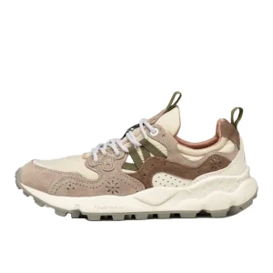 Sneakers Yamano 3 Unisex Bianco E Beige