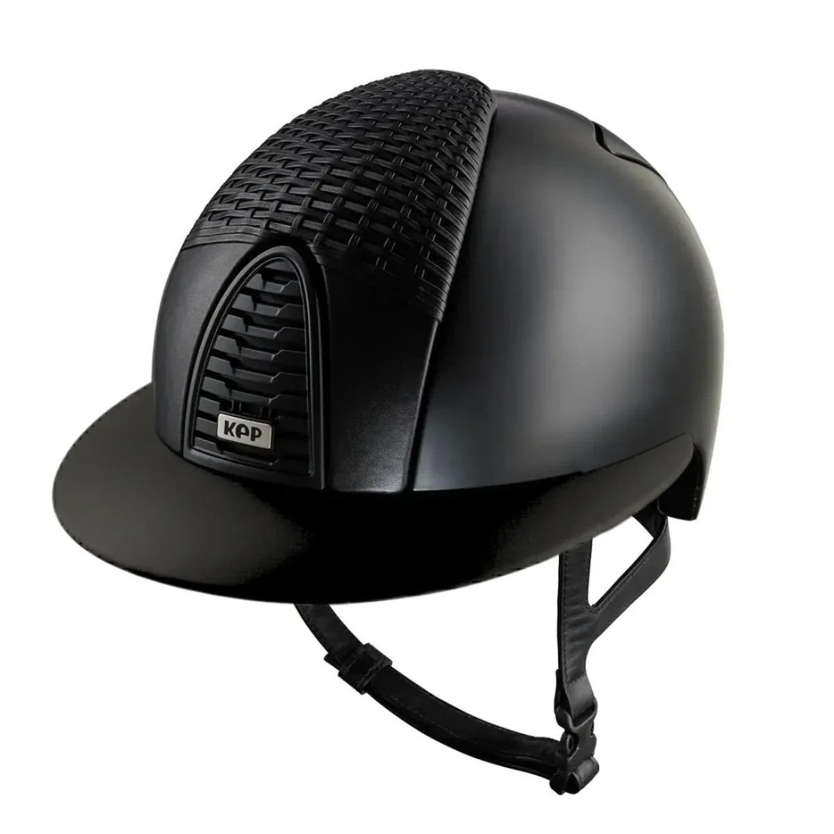 Cap Kep Italia Cromo 2.0 Textil Metal Con Visiera Polo E Inserto Anteriore Roma Nero