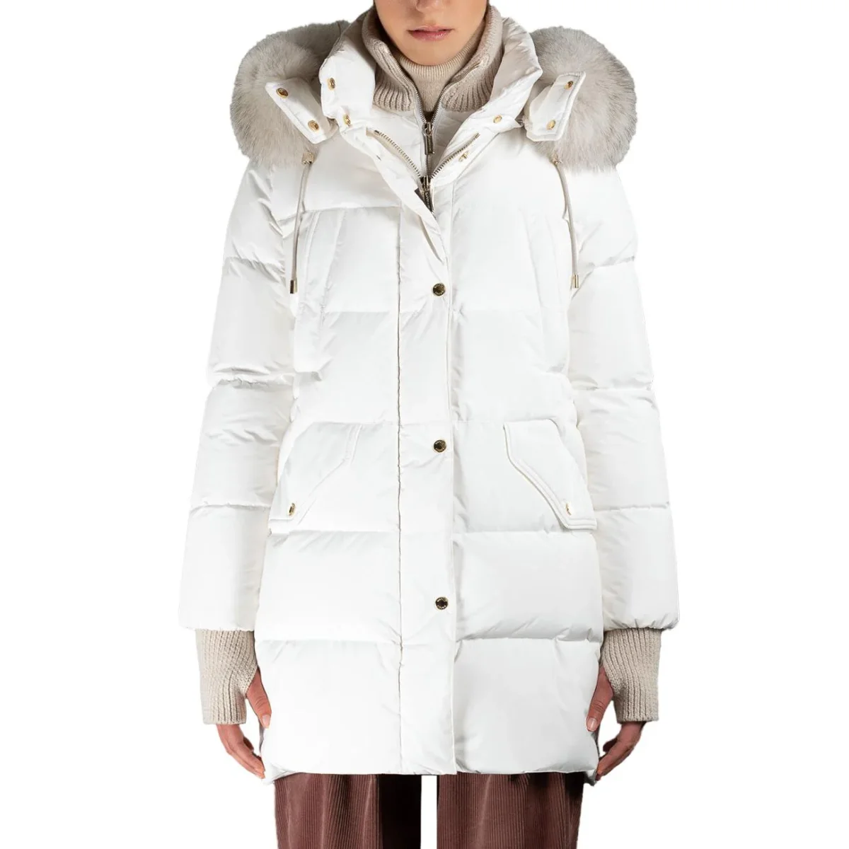 Cappotto Talassa-Stp Donna Blanc - immagine 3
