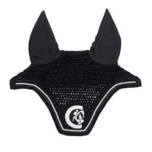 KENTUCKY FLY VEIL WELLINGTON 3D LOGO KENTUCKY Nero cuffie antirumore - antimosche